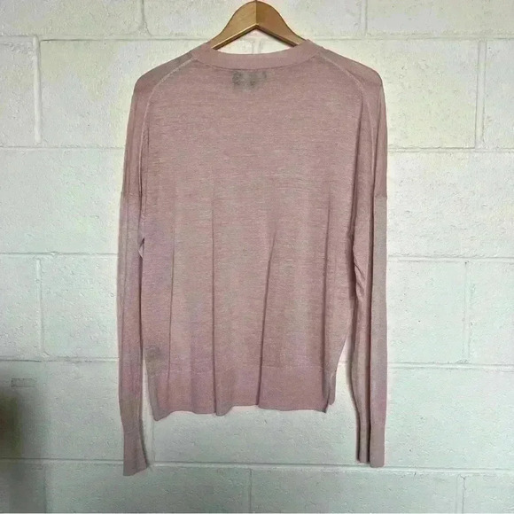 Theory Karenia Sag Harbor Long Sleeve Top-Medium - Picture 2 of 6